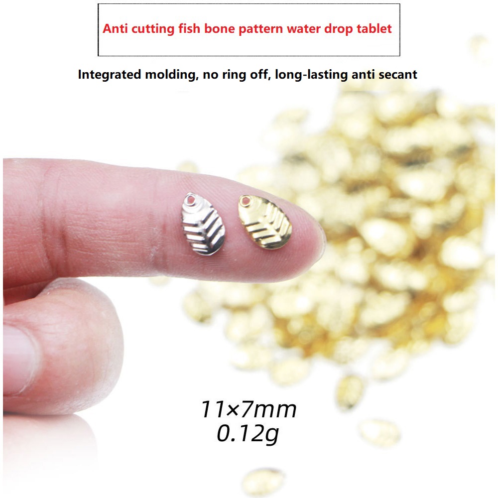 Fishing Equipment Tackle - 50 unids/lote DIY Spinner de pesca