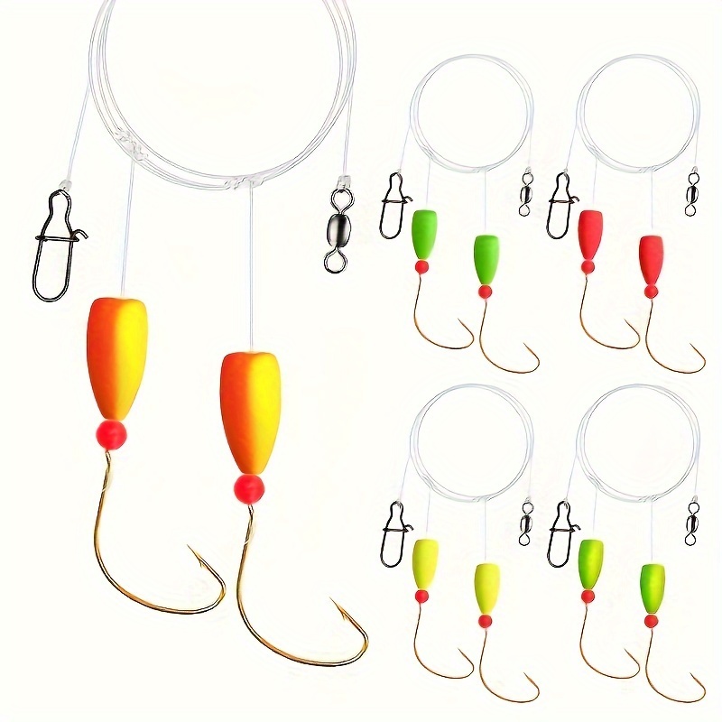 Snell Fishing Rig - 3 uds. Aparejos de Pompano, aparejos