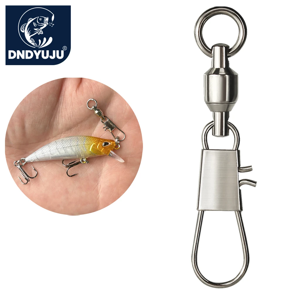 Fishing Equipment Tackle - DNDYUJU 50 piezas de giratorios de