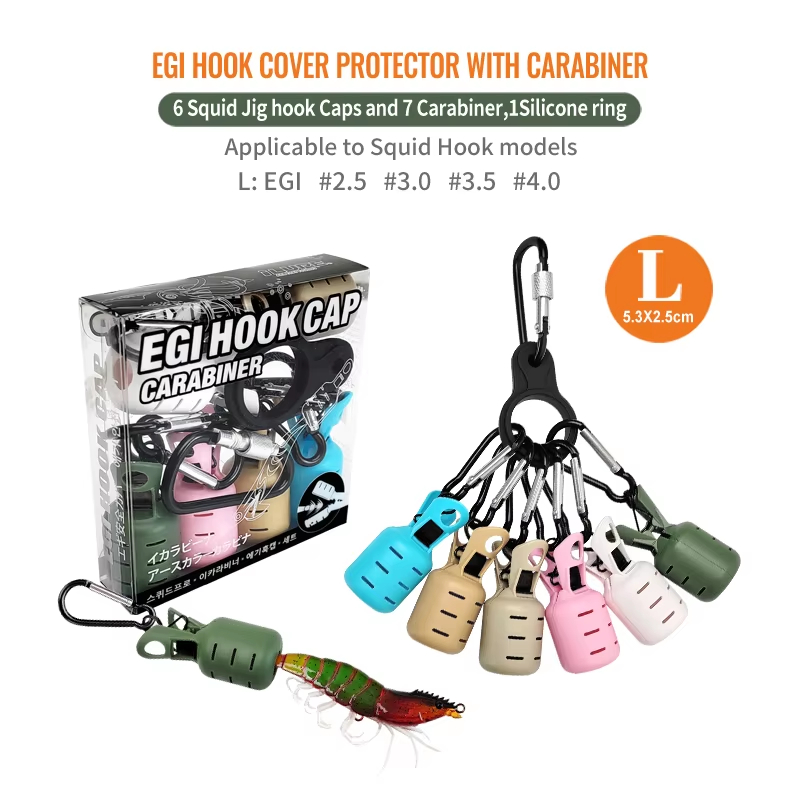 Kit de 6 protectores de colore - Fishing Equipment Tackle reseña y precio