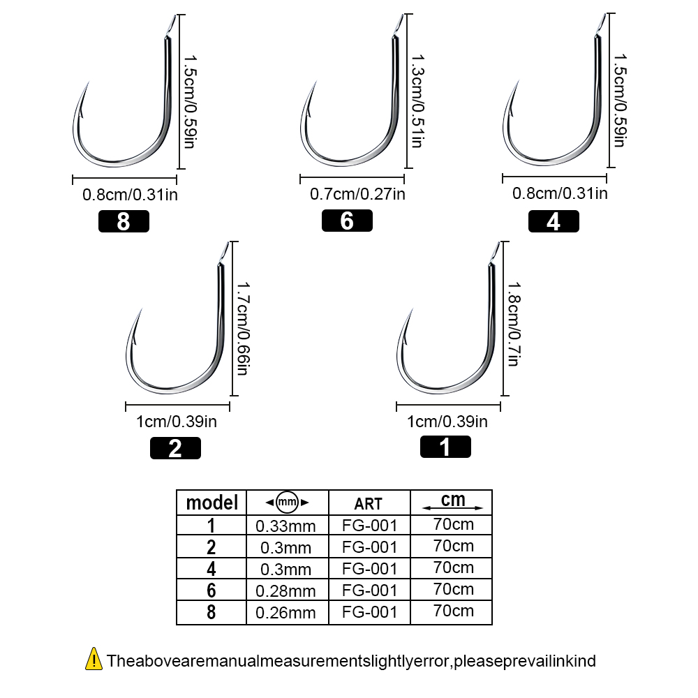 FTK Paquete de 10 Anzuelos de  - Snell Fishing Rig reseña y precio