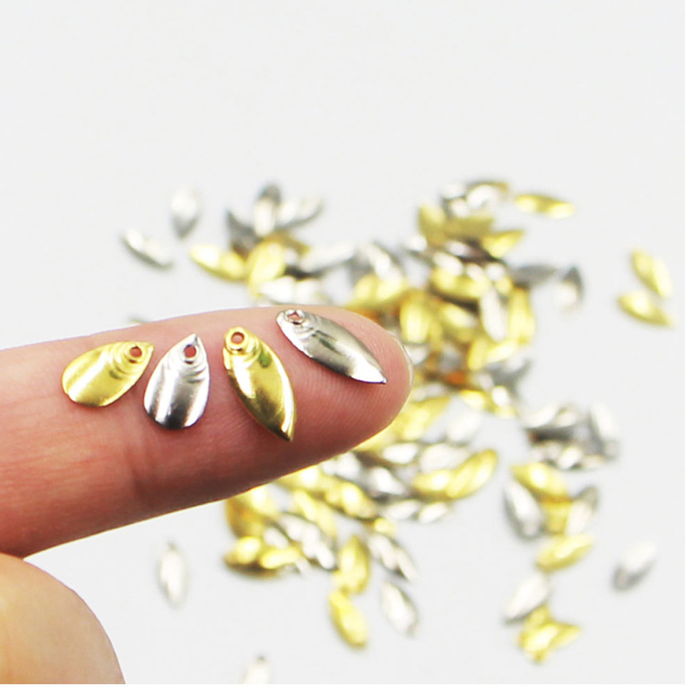 50 unids/lote DIY Spinner de p - Fishing Equipment Tackle reseña y precio