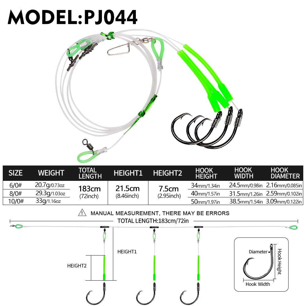 KATYUSHA 1 Juego/Bolsa de Apar - Snell Fishing Rig reseña y precio