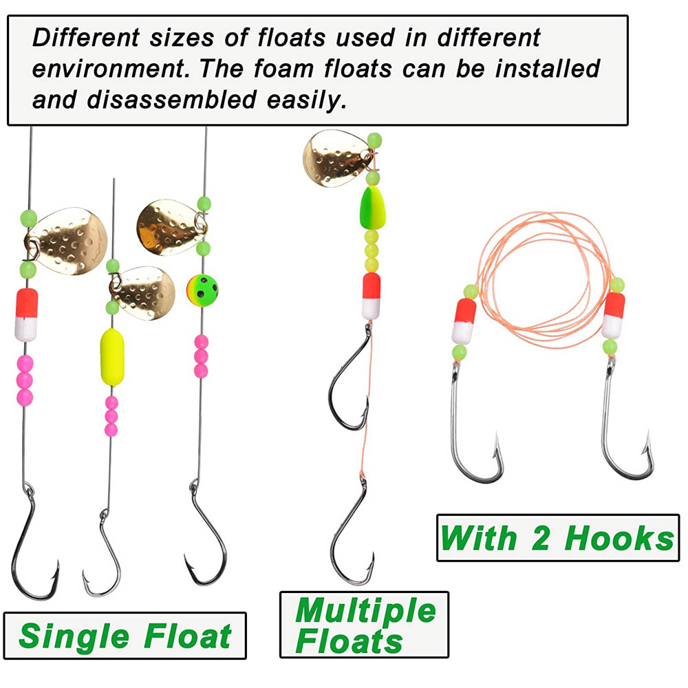 Pompano de espuma para aparejo - Snell Fishing Rig reseña y precio