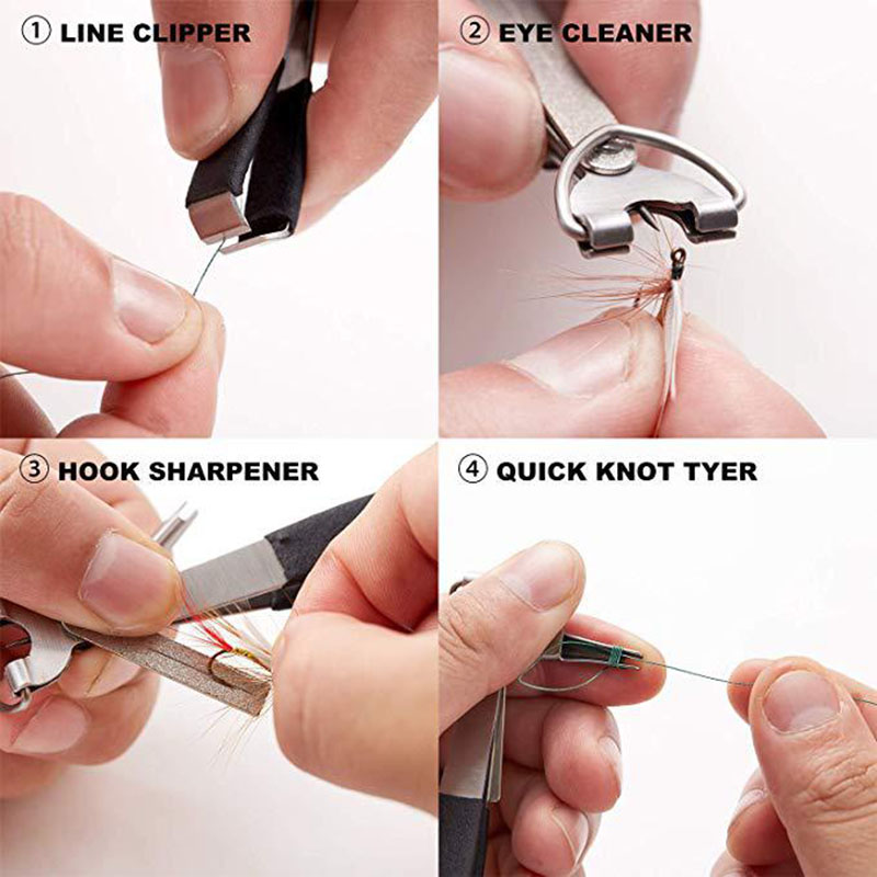 Herramienta 4 en 1 para atar n - Fly Fishing Set reseña y precio
