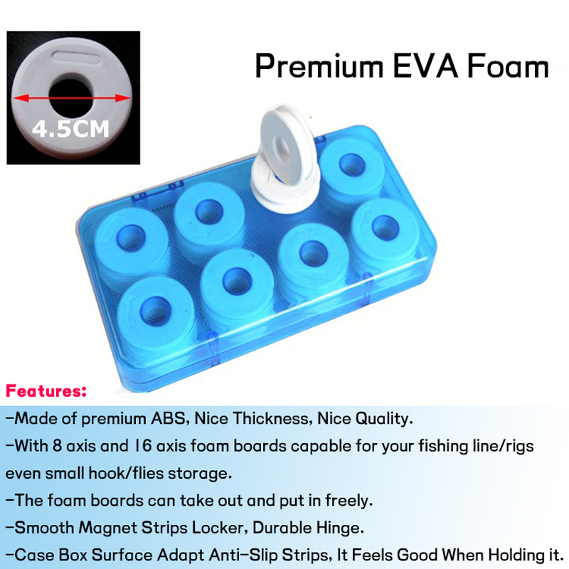 Caja de aparejos de pesca ABS  - Snell Fishing Rig reseña y precio